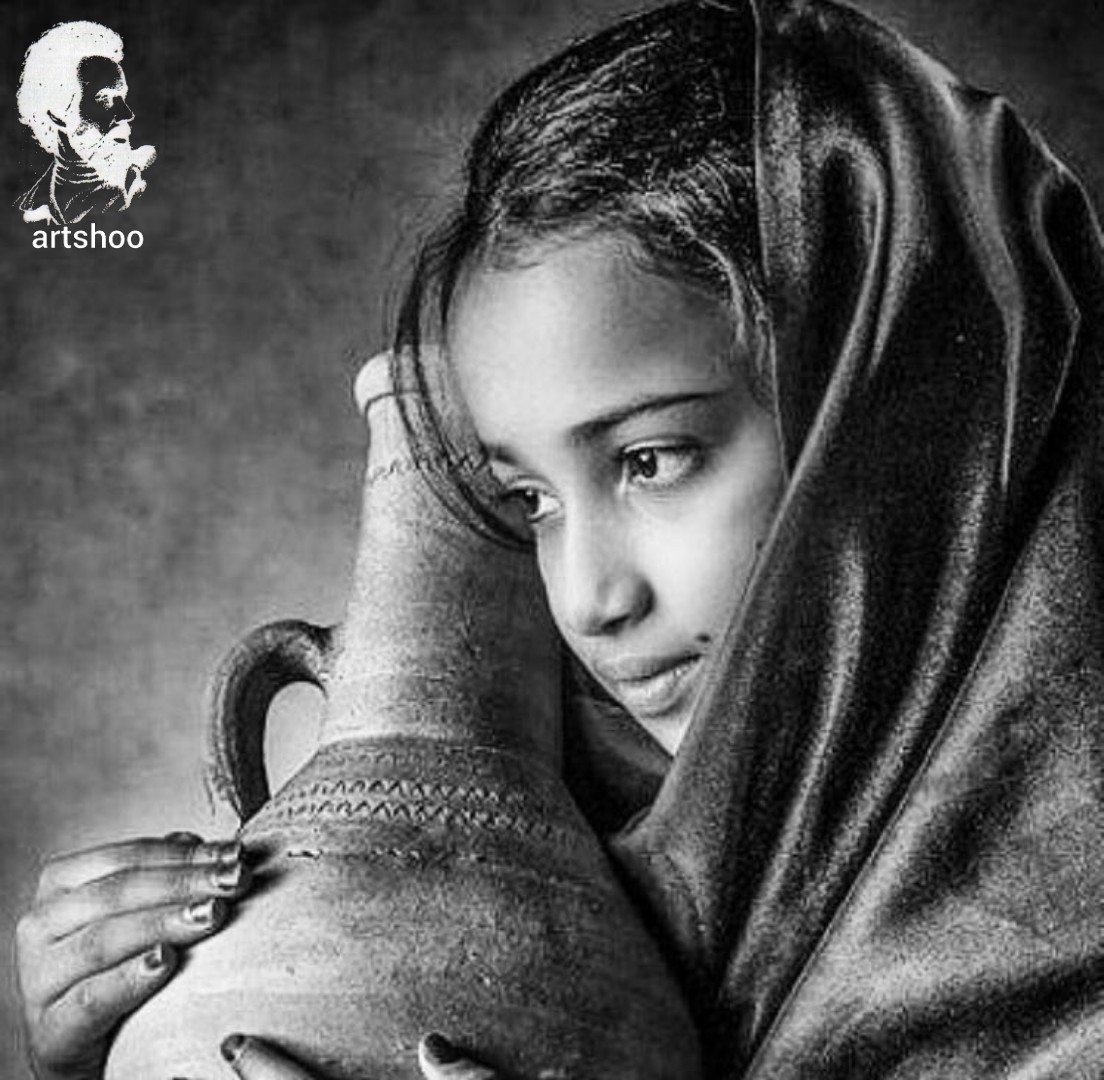 مدل کودک سیاه قلم